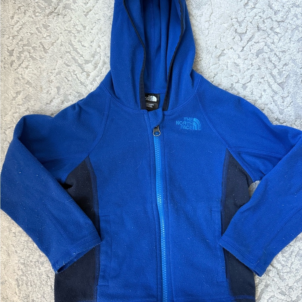 The North Face Kids Royal Blue Fleece Hoodie